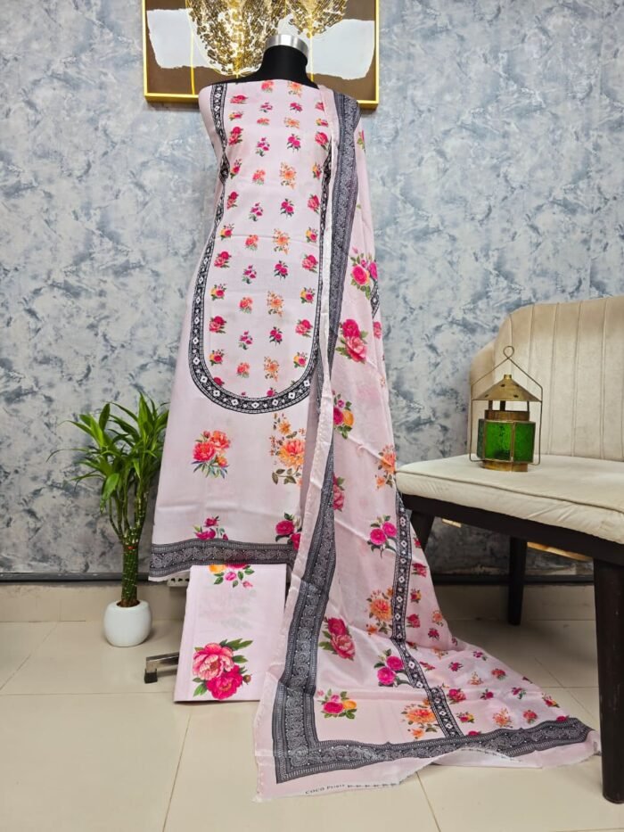 Coco Print Lawn Dress - Image 1