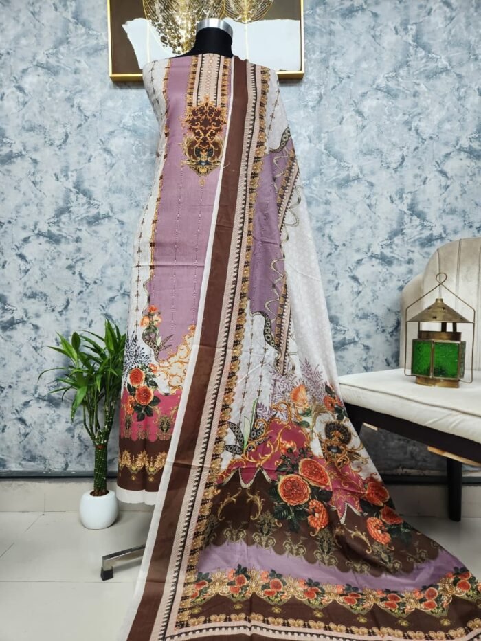 Zam Zam Lawn Dress - Image 1