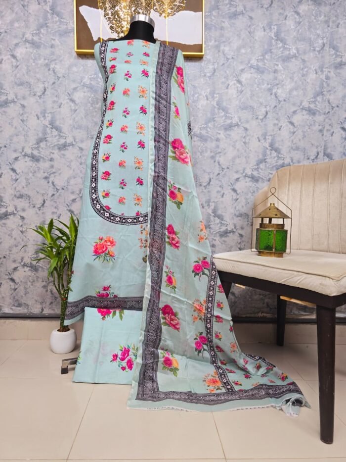 Coco Print Lawn Dress - Image 1