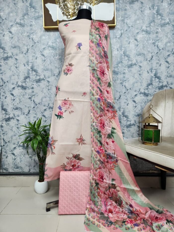 Coco Print Lawn Dress - Image 1