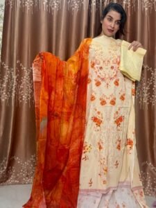 New Gullrang Digital Print Cotton Dress